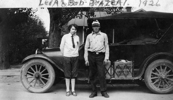 Lela and Bob Brazeal 1926