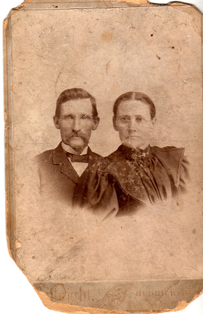 Elija Thomas Braziel and Martha Elizabeth Brazeal