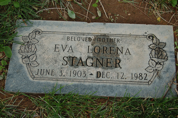 Eva Lorena Talley Stagner grave