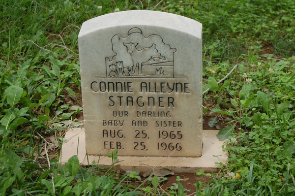 Connie Alleyne Stagner grave