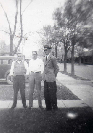 Bruce Dennis, Lewis Forbes Jr. and Jack Pruitt