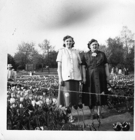 Nancy with Ruth Mitchell.