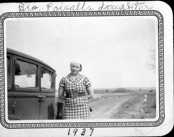 Brother Poisall's daughter in 1937