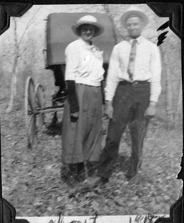 Ike and Hettie Talley about 1918