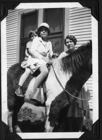 Grandma Myrtle Talley with Vivian and Vera