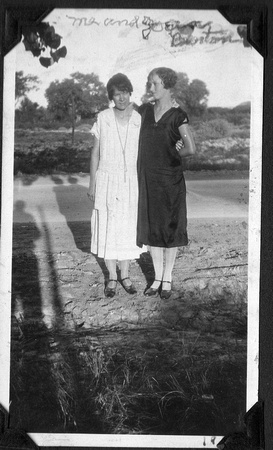 Myrtle Talley and Joan Benton